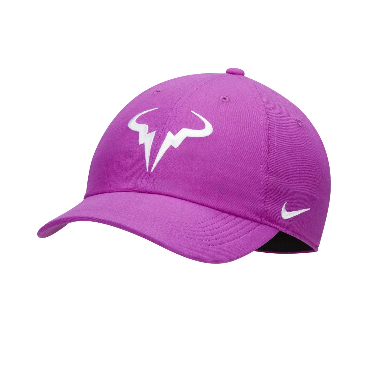 Nike AeroBill Rafa Heritage86 hat in Vivid Purple w/White [850666-551] from the Summer 2023 tennis collection